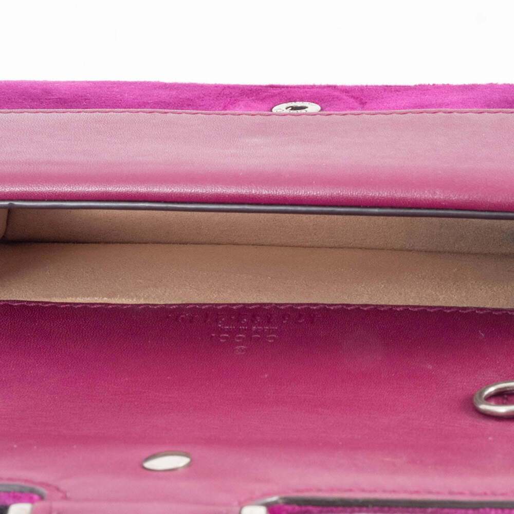 GUCCI Purple Leather Shoulder Bag - Picture 13 of 16